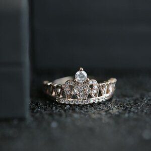 💍Sweet Beautiful Round Dainty Gemstone Zircon Rings for Women, INDN8137